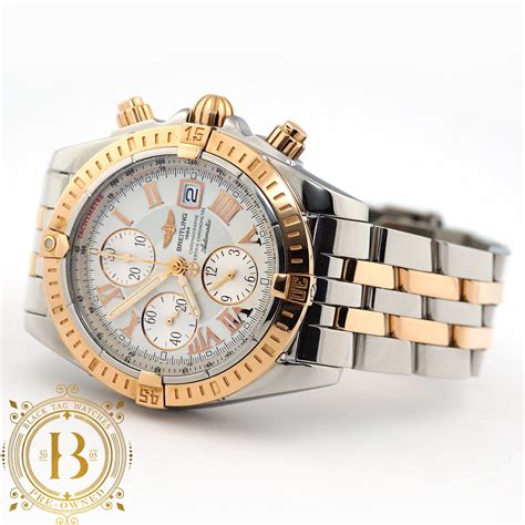 breitling silver and gold|breitling gold watches prices.